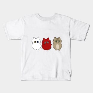 three of them Kids T-Shirt